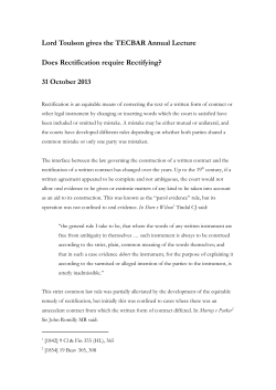 Lord Toulson gives the TECBAR Annual Lecture