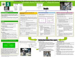 Conclusions Investigating the relationship between scientific