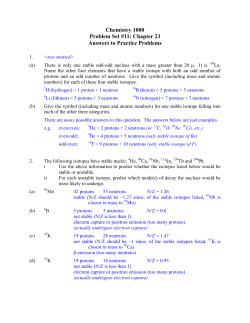 Answers - U of L Class Index