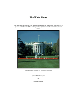 The Whitehouse module