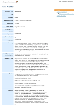 Tante Kwebbel - European Commission