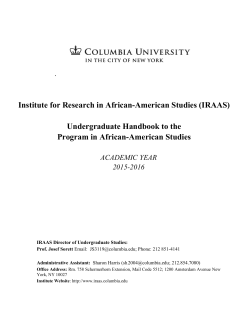 to PDF - Institute for Research in African