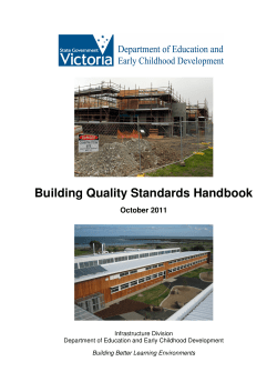 Building Quality Standards Handbook