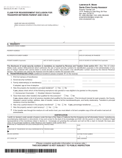 Page 1 SIGNATURE OF TRANSFEROR OR LEGAL