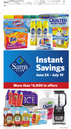 Instant Savings - Help Center