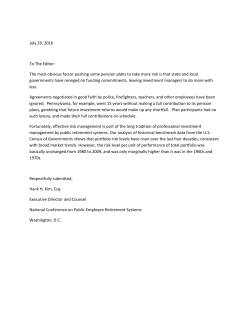 July 29, 2016 To The Editor: The most obvious factor pushing some