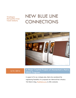 New Blue Line Connections