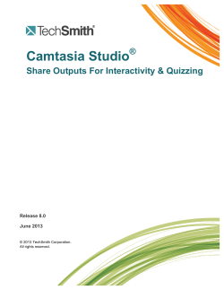 Camtasia Studio