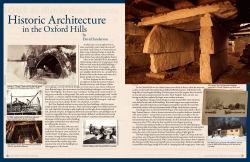 Historic Architecture In The Oxford Hills