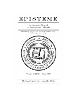 Here - Denison Journals