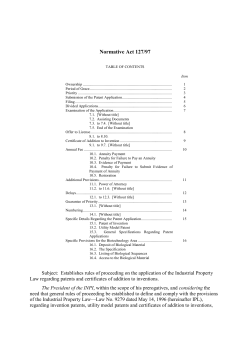 Normative Act 127/97