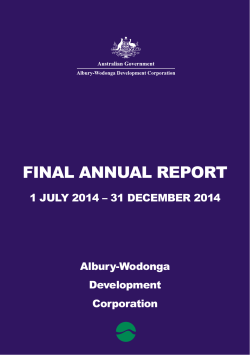 Albury-Wodonga Development Corporation