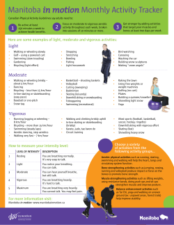 Activity Tracker for Adults