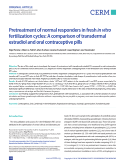 - Clinical and Experimental Reproductive Medicine
