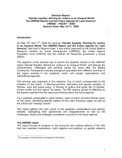 Mi&eacute;rcoles 10 &ndash; Sesi&oacute;n Ma&ntilde;ana