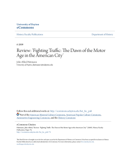 Review: `Fighting Traffic: The Dawn of the Motor Age in