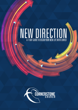 new direction - Cornerstone Church