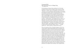 Community Work: Space and Event in the Art of Haegue Yang