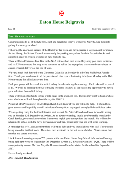 (Issue 12) of Autumn Term 2016
