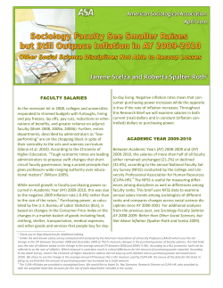 the PDF - American Sociological Association