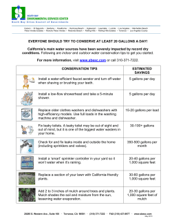 California`s main water sources have been severely impacted by reco