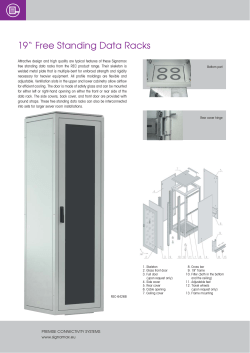 19&ldquo; Free Standing Data Racks