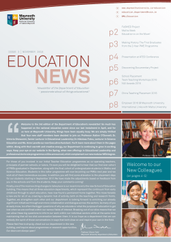 EDUCATION - Maynooth University