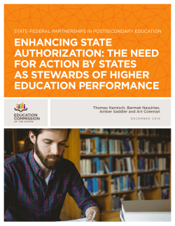 - Education Commission of the States