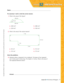 LESSON32 Additional Practice