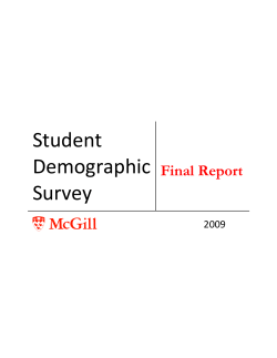 Student Demographic Survey