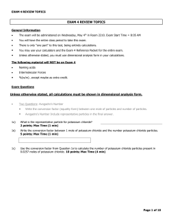 Practice Exam 4-Form A