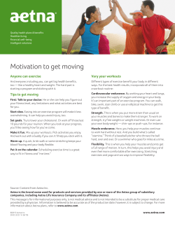 Exercise flyer