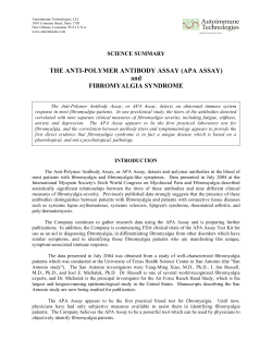 THE ANTI-POLYMER ANTIBODY ASSAY