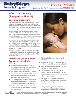 After Your Delivery