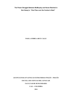 One Flew over the Cuckoo`s Nest - Biblioteca Digital Universidad del