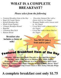 A complete breakfast cost only $1.75 WHAT IS A COMPLETE