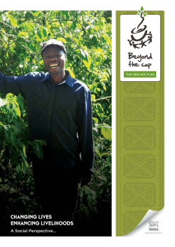 CHANGING LIVES ENHANCING LIVELIHOODS