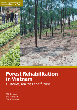 Forest rehabilitation in Vietnam - Institute for Agriculture and Trade