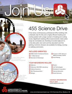 455 Science Drive - University Research Park