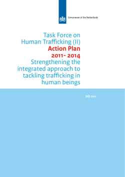 Task Force on Human Trafficking (II) Action Plan 2011