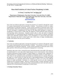Phase-field Prediction of Critical Nucleus Morphology in Solids