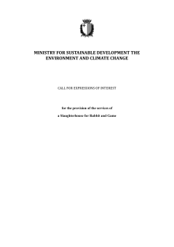 ministry for sustainable development the environment and climate