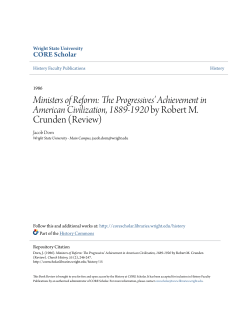 Ministers of Reform: The Progressives