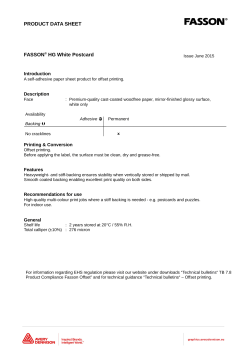 Data Sheet - Avery Dennison