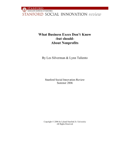 What Business Execs Don`t Know -but should