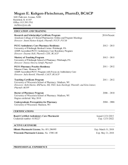 Review Megan E Fleischman`s online CV