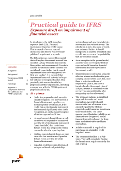 Practical guide to IFRS