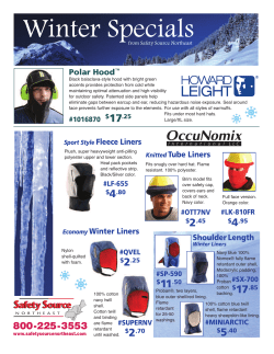 Winter Specials - Safety Source Northeast