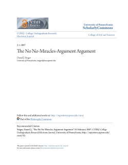 The No No-Miracles-Argument Argument