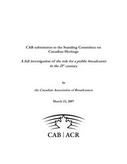 A full investigation of the role for
